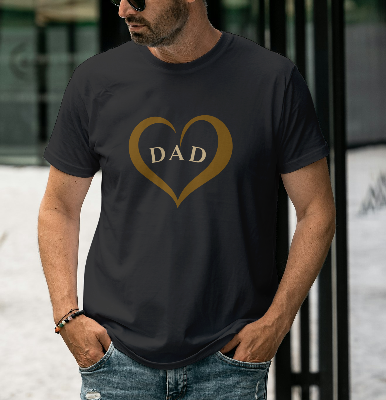 Love Dad T Shirt