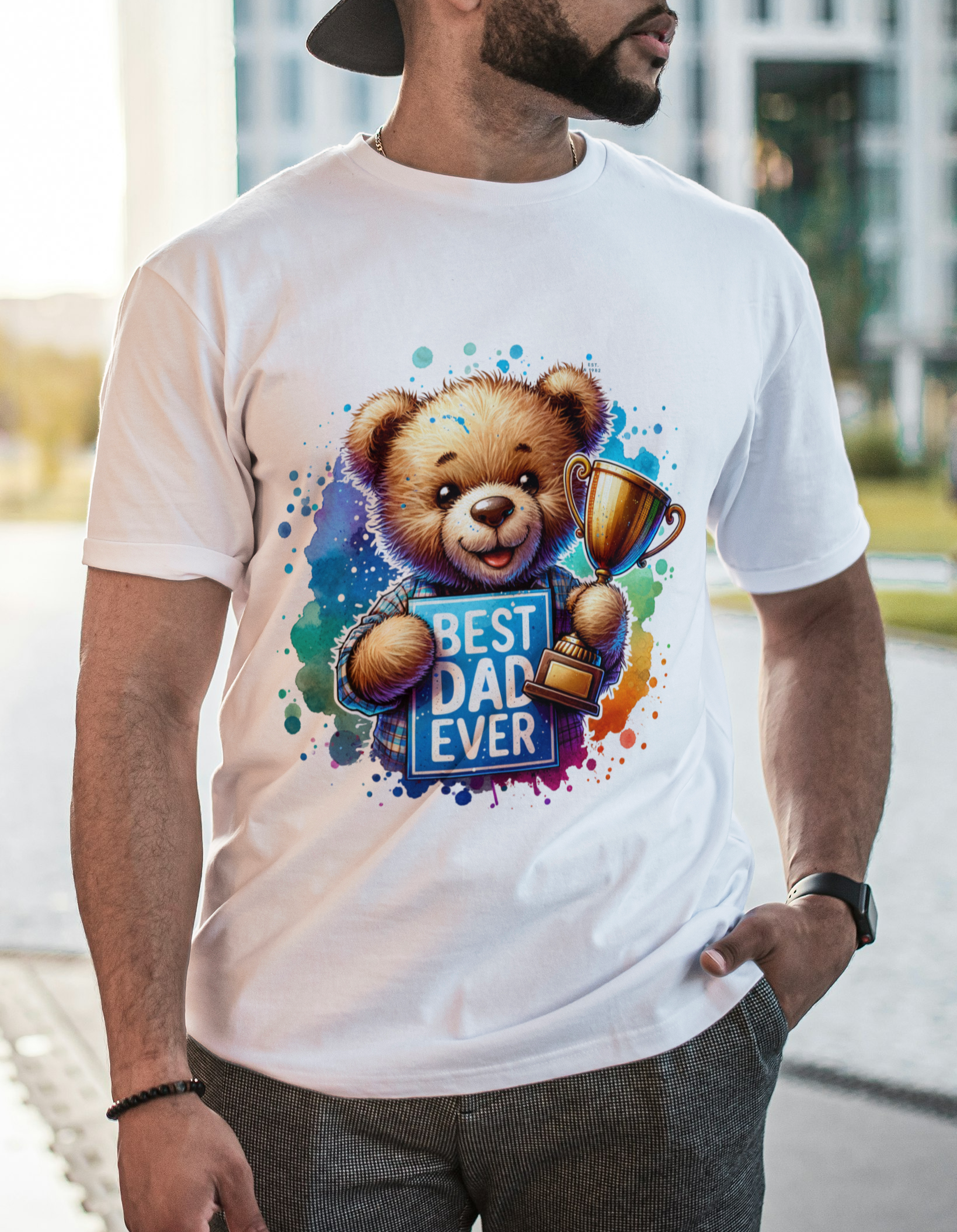 Best Dad Ever T shirt, Dad Birthday, Best Daddy, Funny Birthday Gift Daddy Fathers Day Men's Shirt 