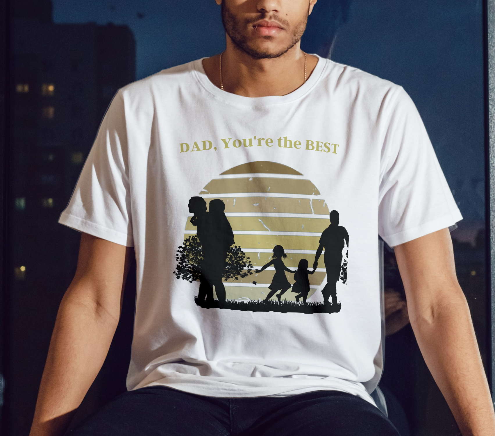 Dad You're The Best T shirt, Dad Shirt, Father's Day t-shirt, husband present, family shirt matching shirts, Father's Day Gift 