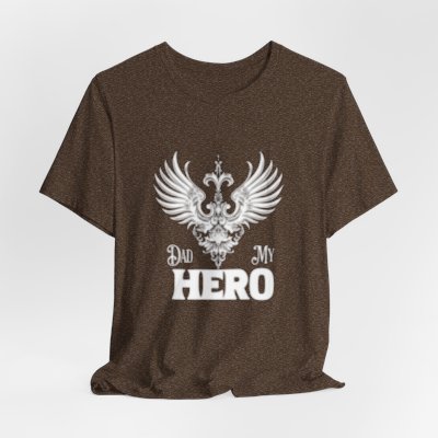 Dad My Hero T Shirt, Dad Shirt, Father's Day t-shirt, husband present, Men T shirt, Father's Day Gift 
