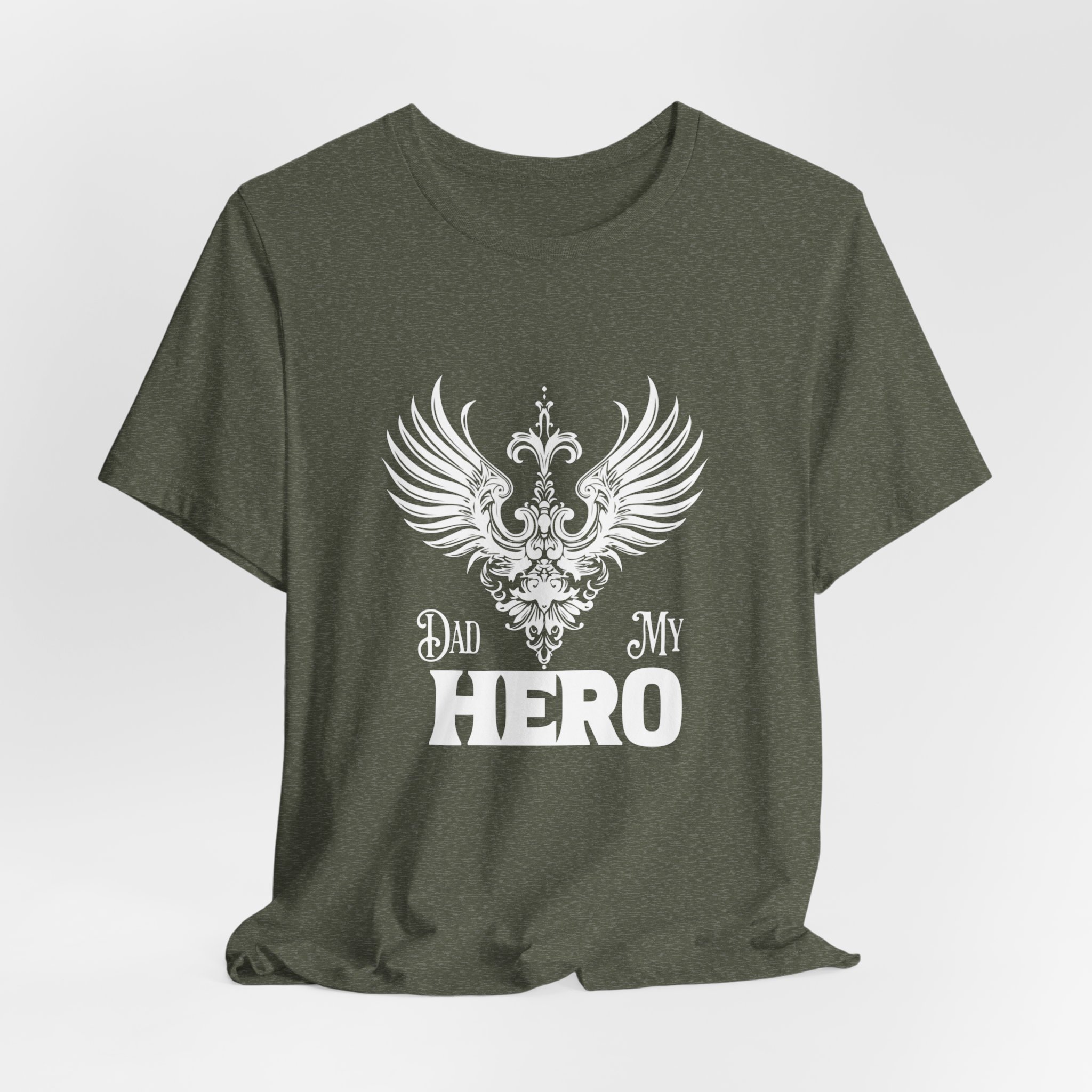 Dad My Hero T Shirt, Dad Shirt, Father's Day t-shirt, husband present, Men T shirt, Father's Day Gift 