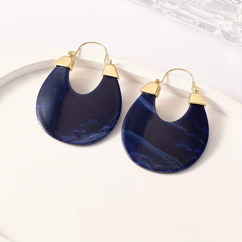 Boho Chic Hoop Earrings