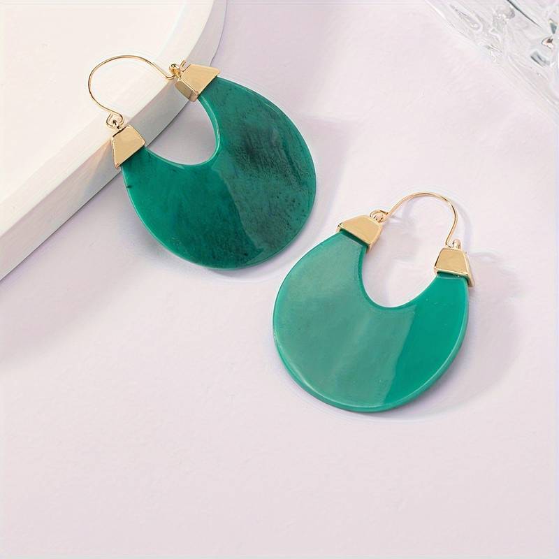 Boho Chic Hoop Earrings