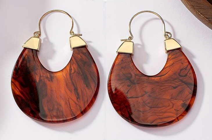 Boho Chic Hoop Earrings