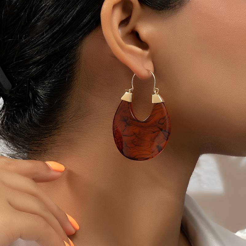 Boho Chic Hoop Earrings