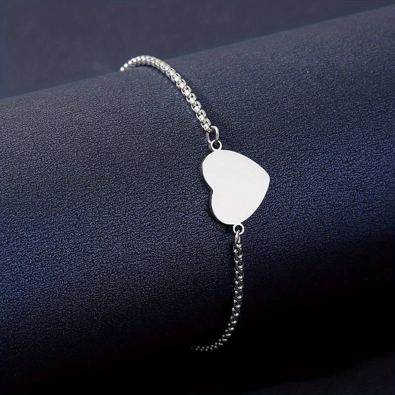 Stylish And Simple Stainless Steel Retractable Bracelet For Men