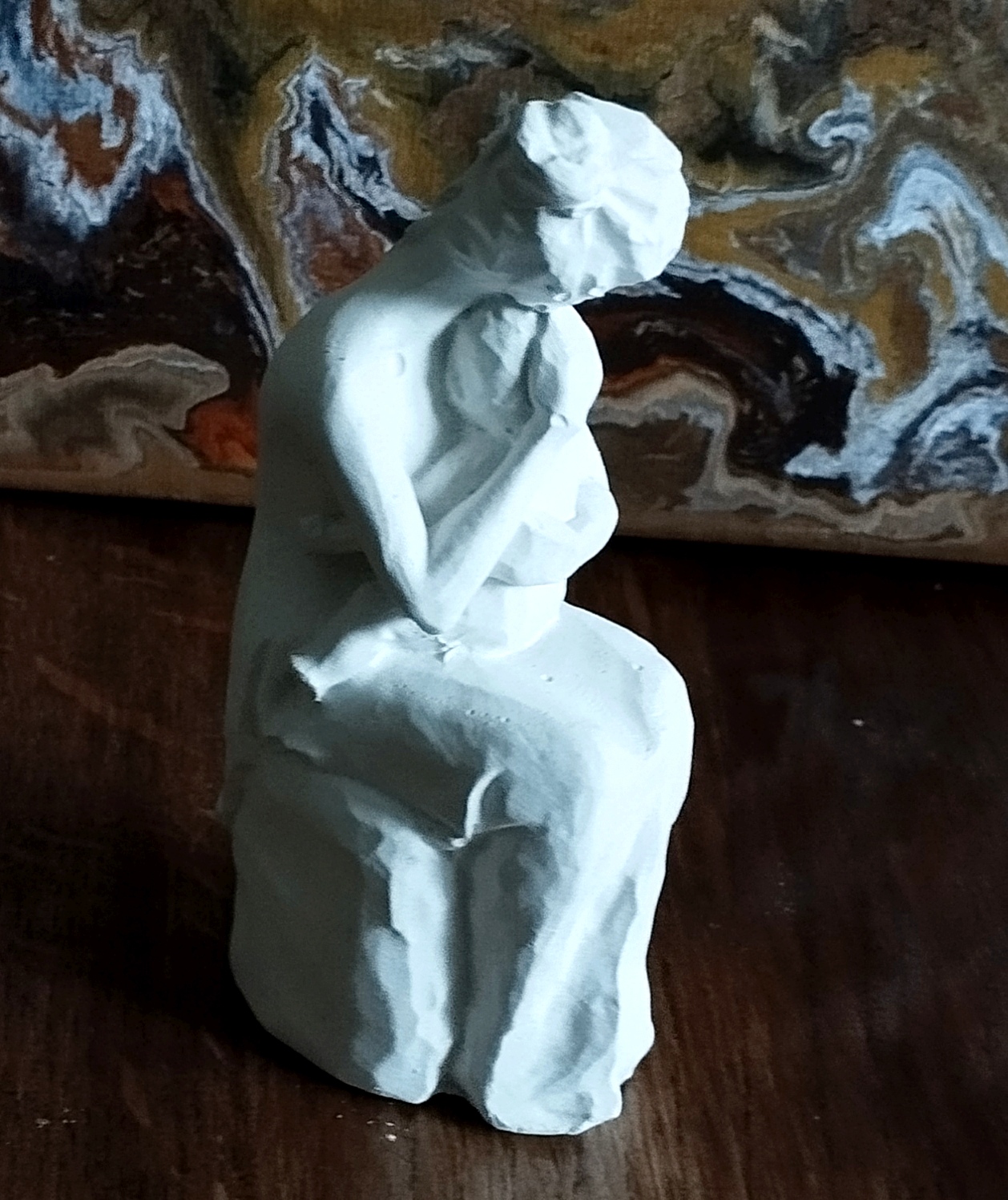 Handmade Mother and child silhouette ornament