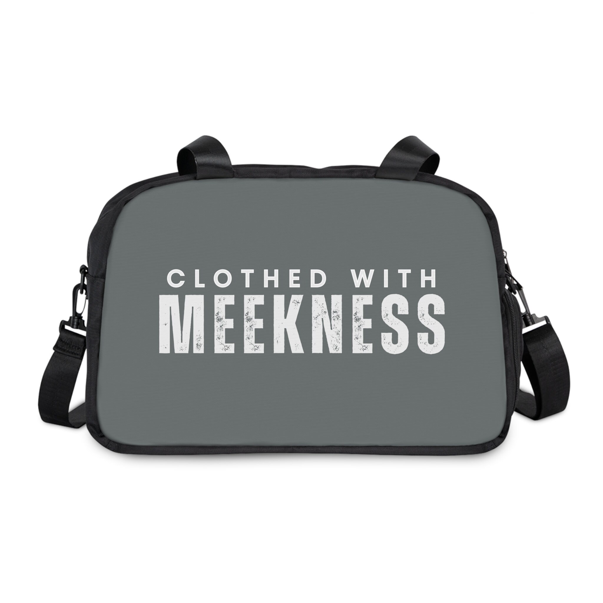 Clothed In Meekness Fitness Handbag