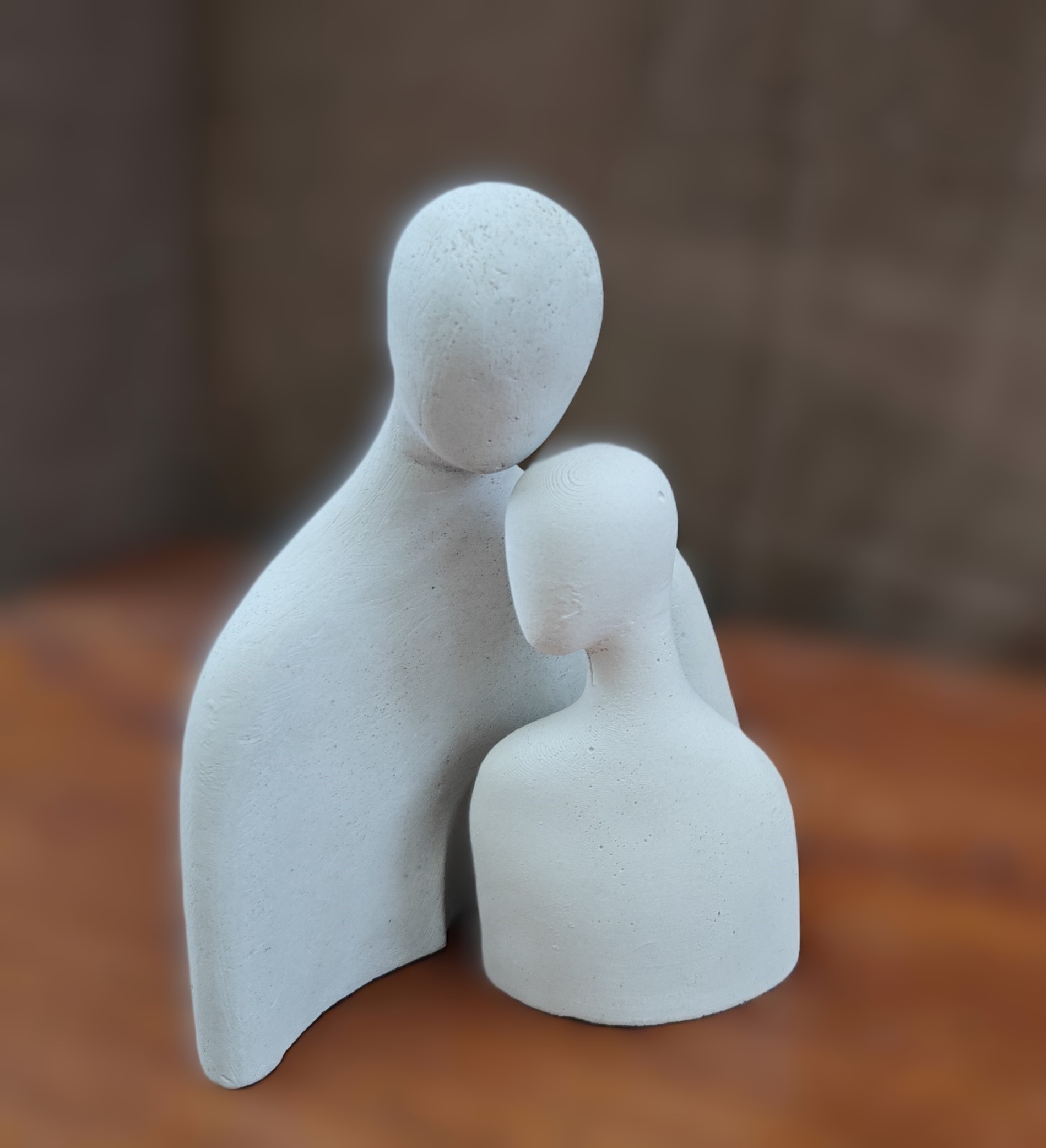 Abstract family sculpture