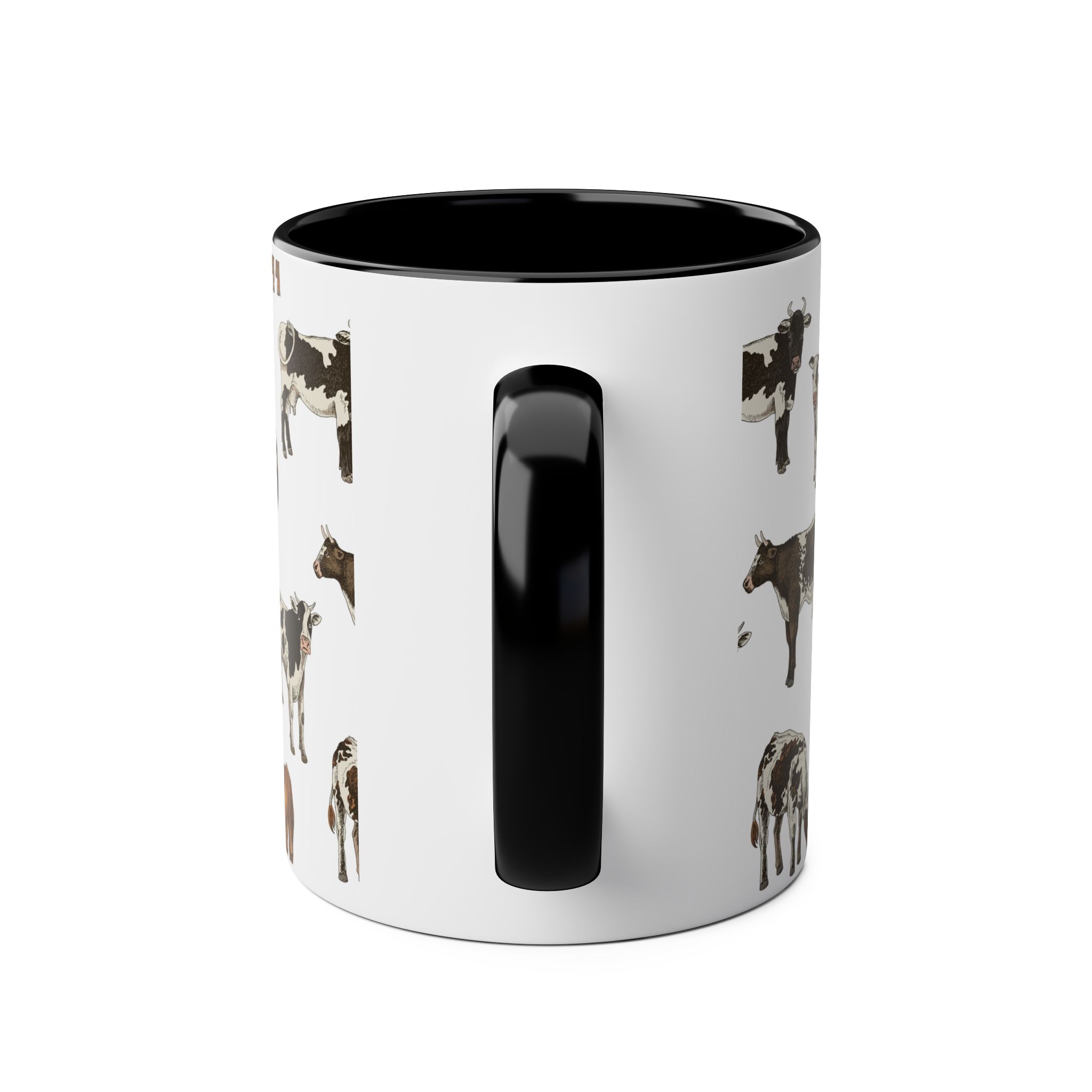 Cow themed mug