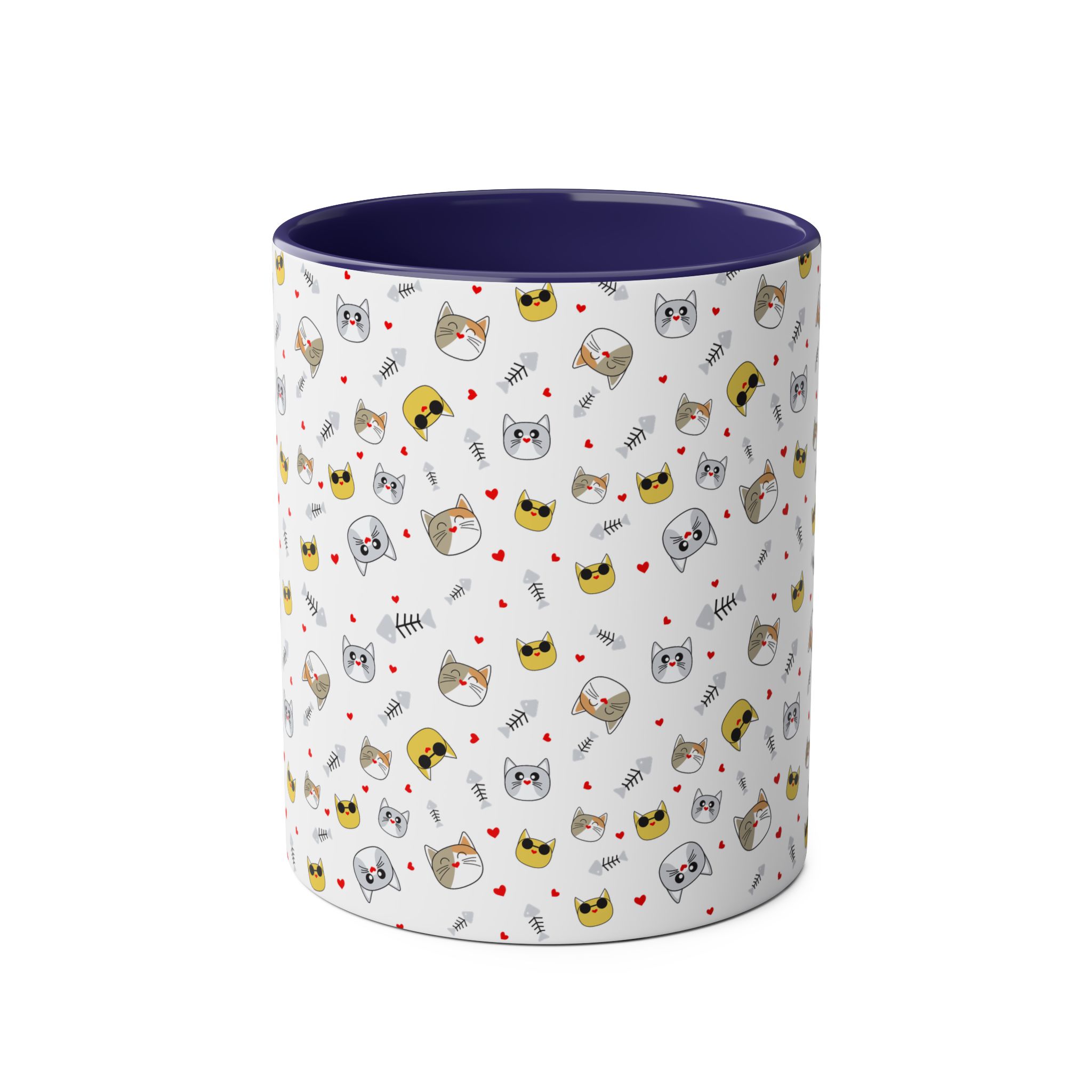 Cute animal pattern mug