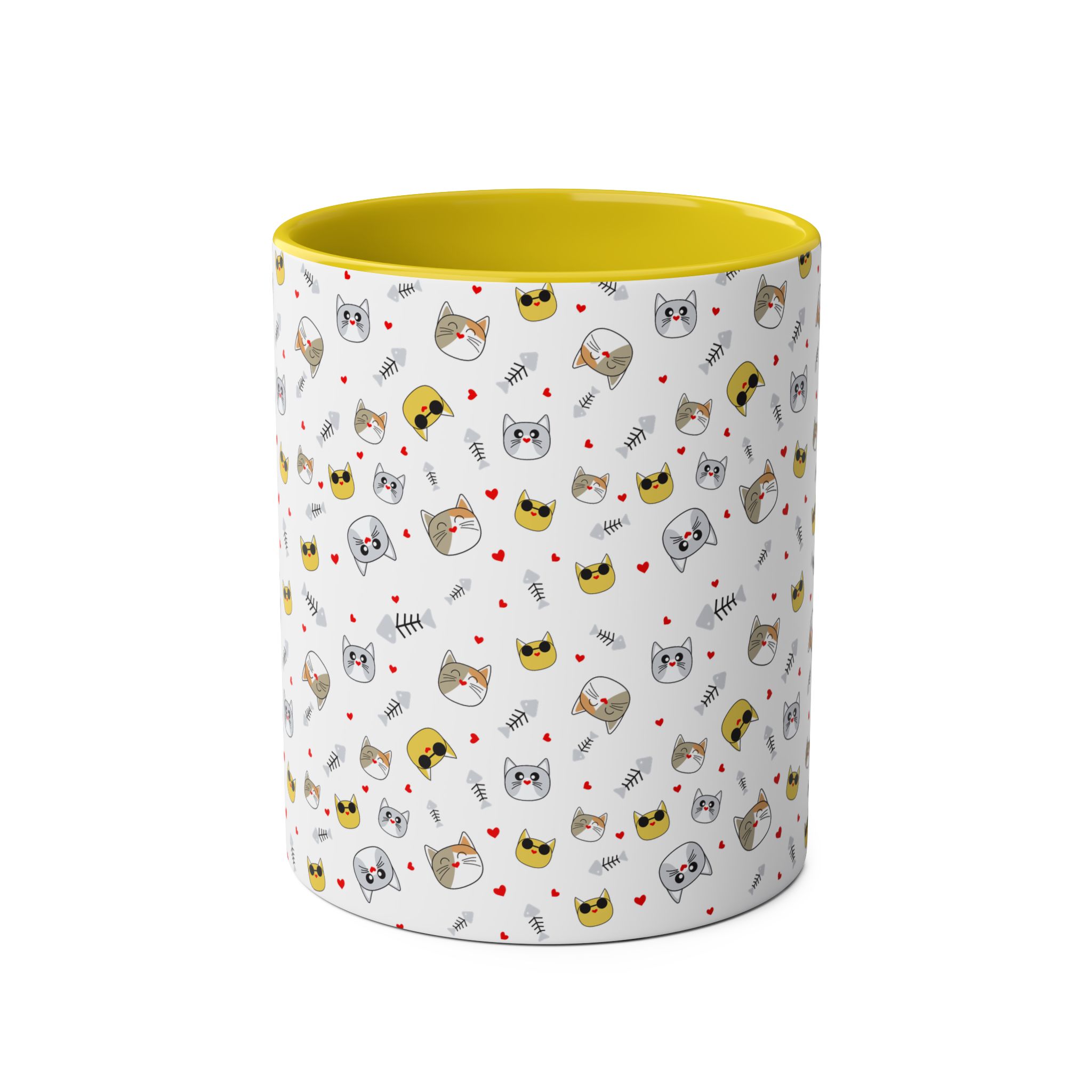 Cute animal pattern mug