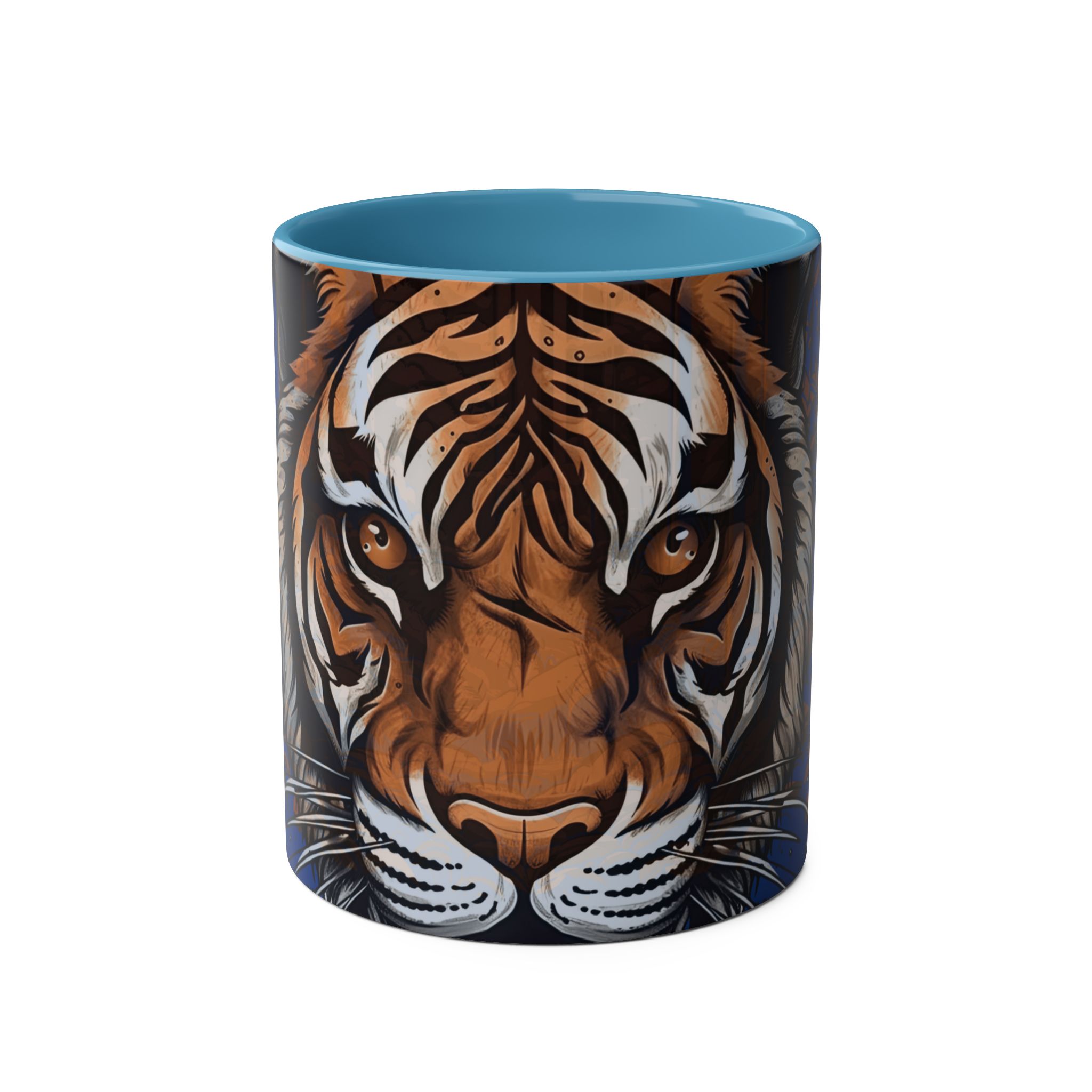 Tiger face mug