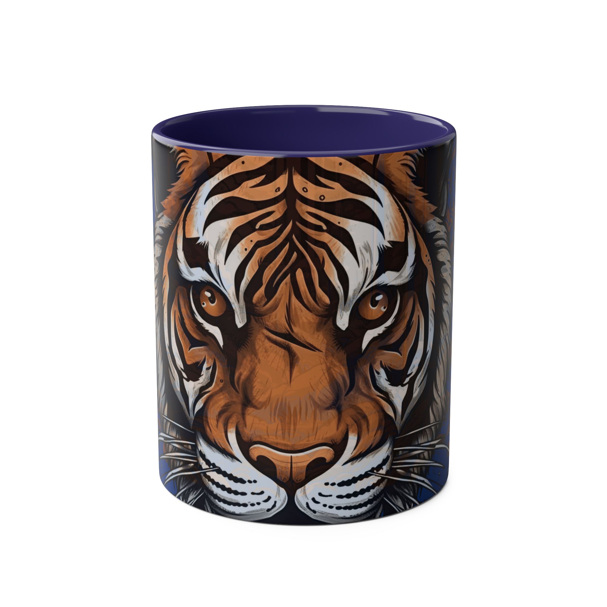 Tiger face mug