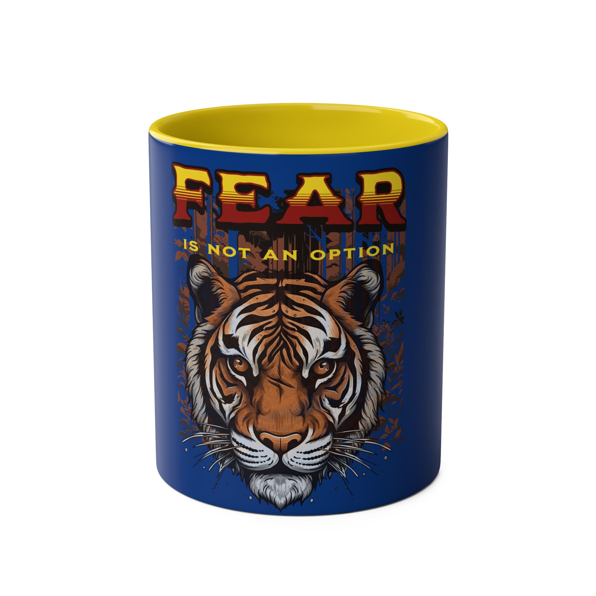 Motivational tiger mug