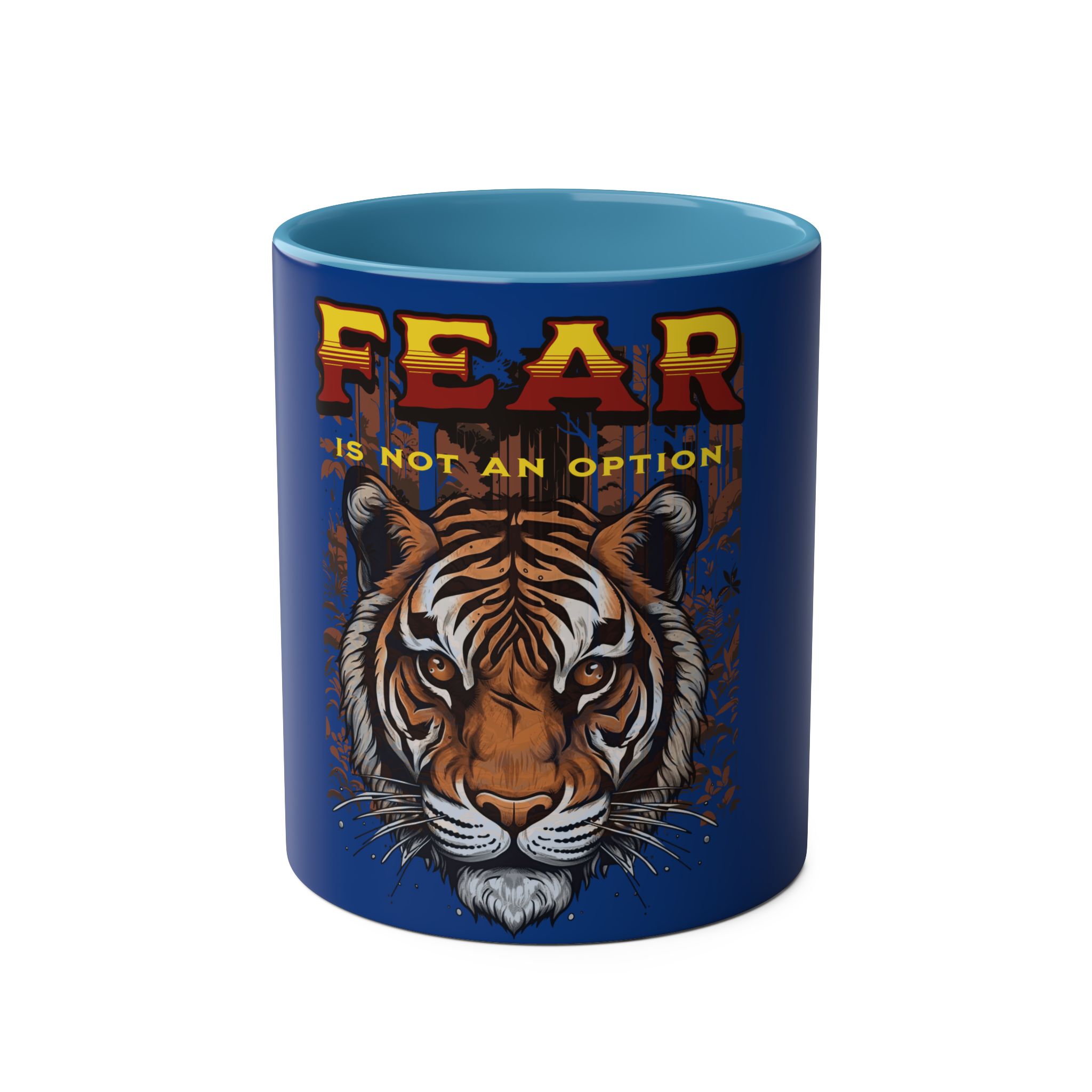 Motivational tiger mug