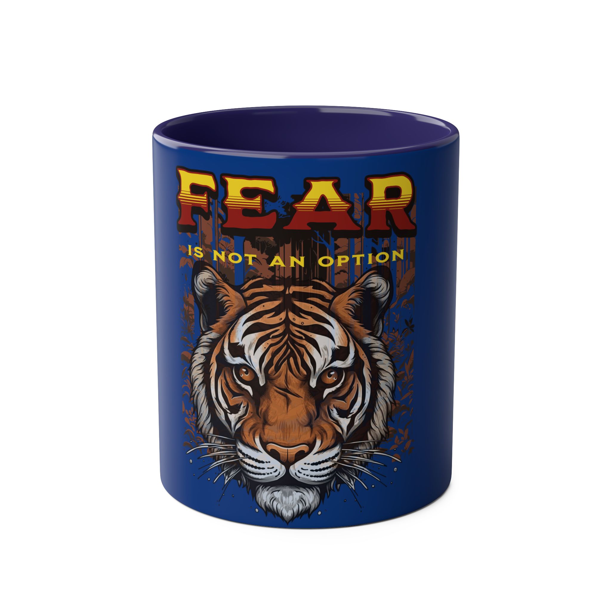 Motivational tiger mug