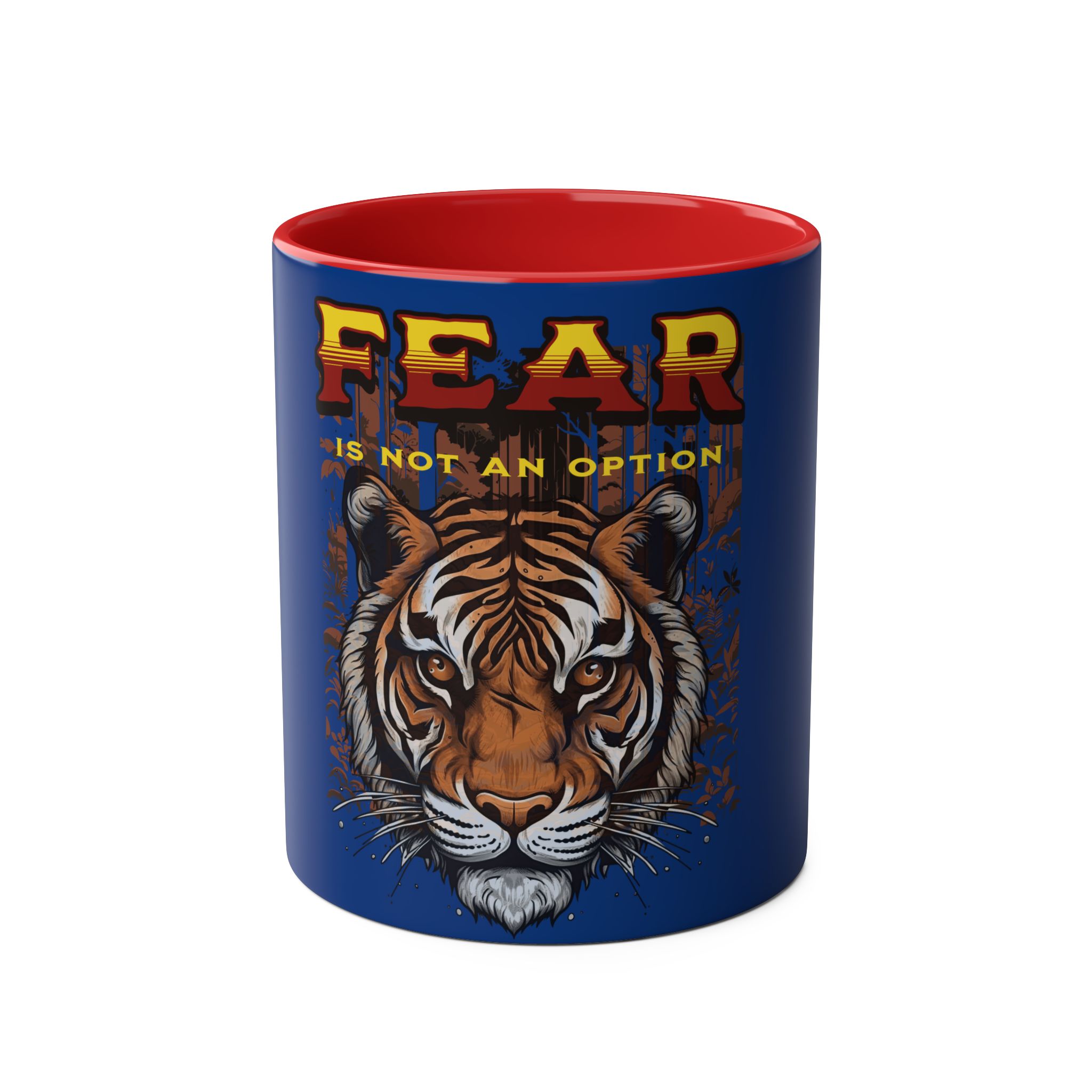 Motivational tiger mug