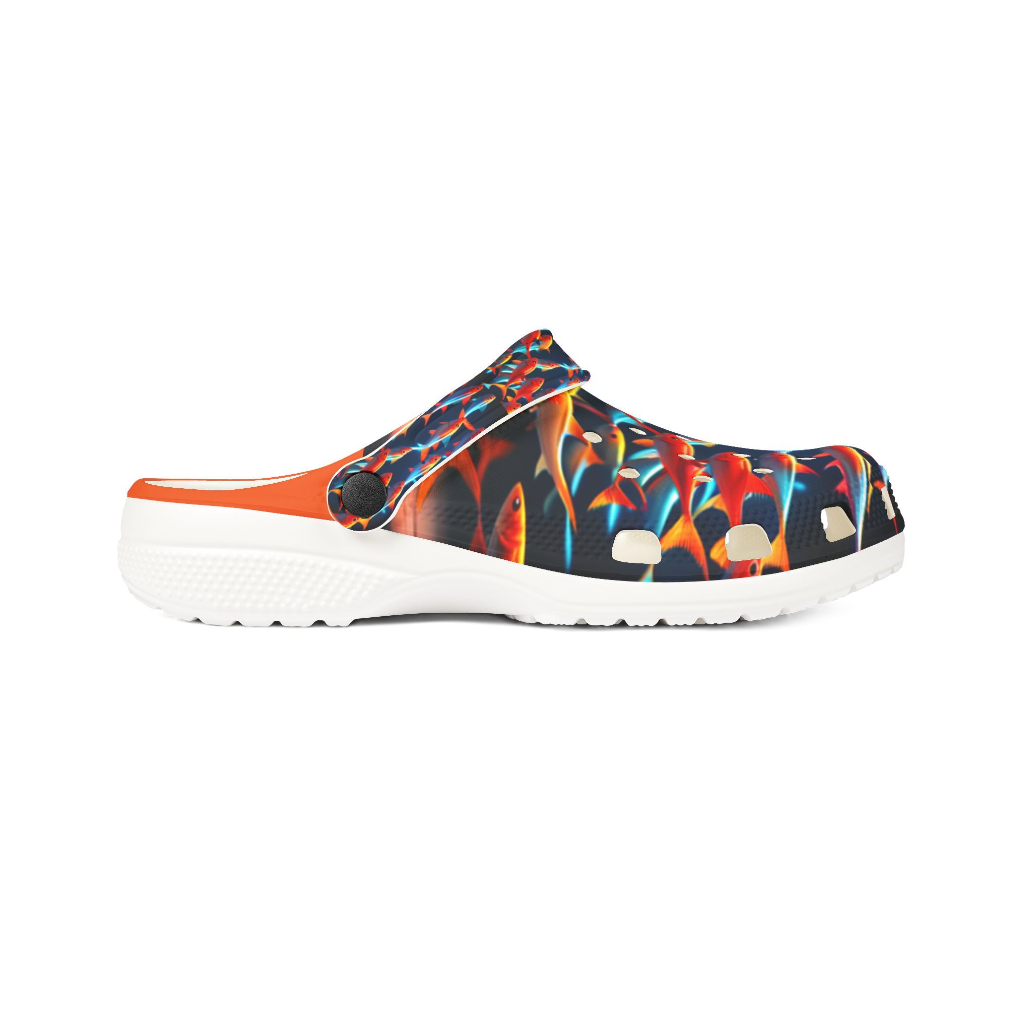 Fish Pattern Clogs (Men)