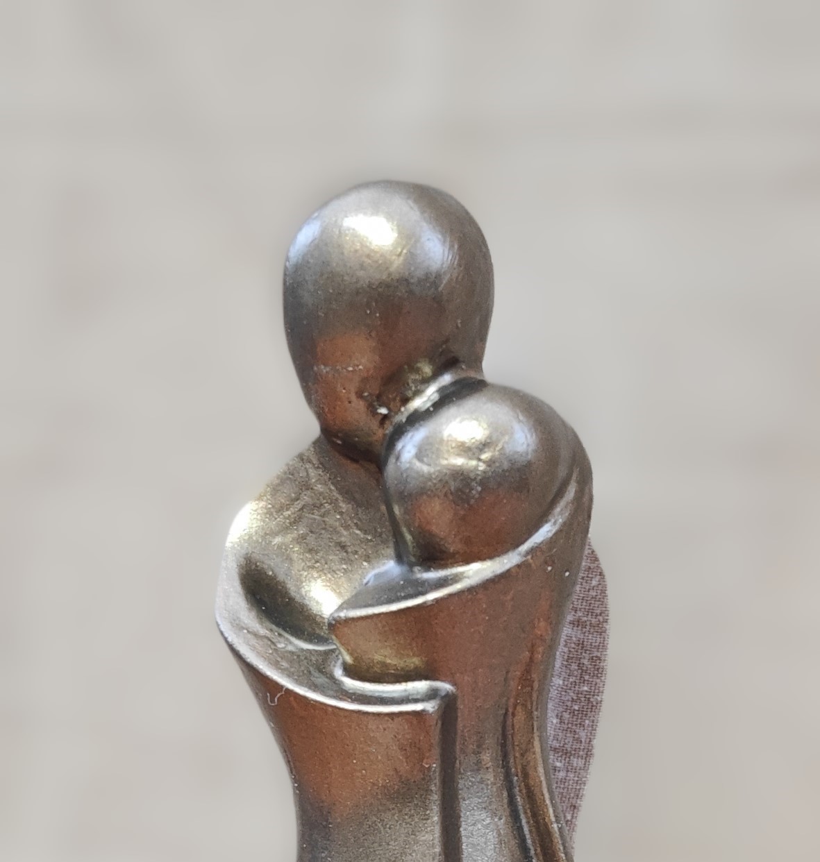 Abstract Embrace Sculpture
