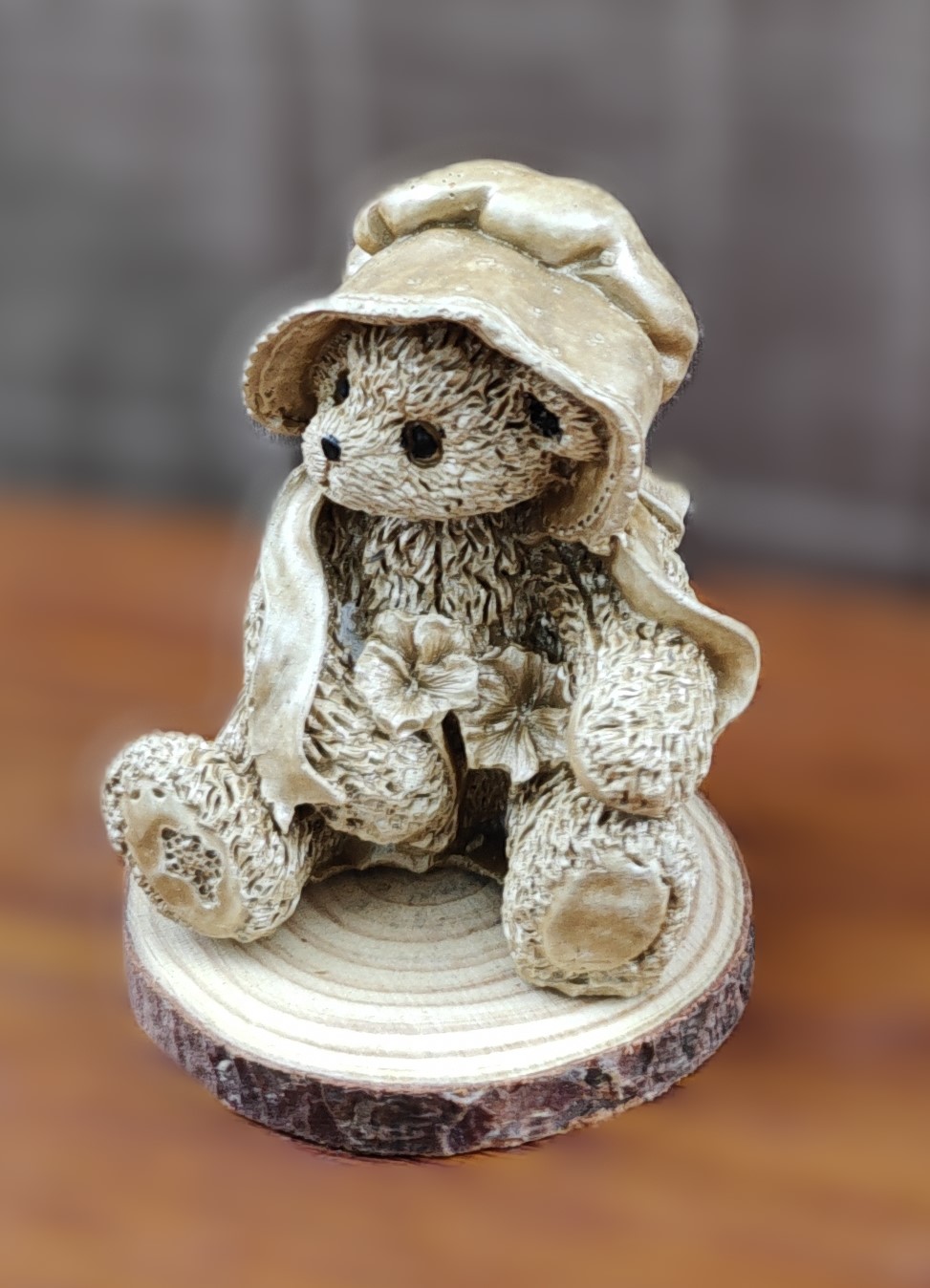 Ceramic Teddy Bear Figurine