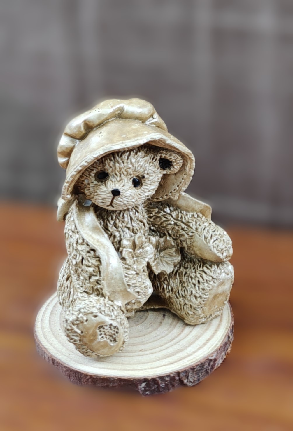 Ceramic Teddy Bear Figurine
