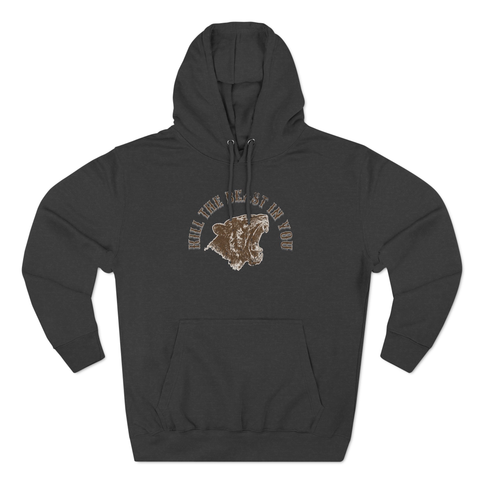 Kill the Beast in You" full zip hoodie