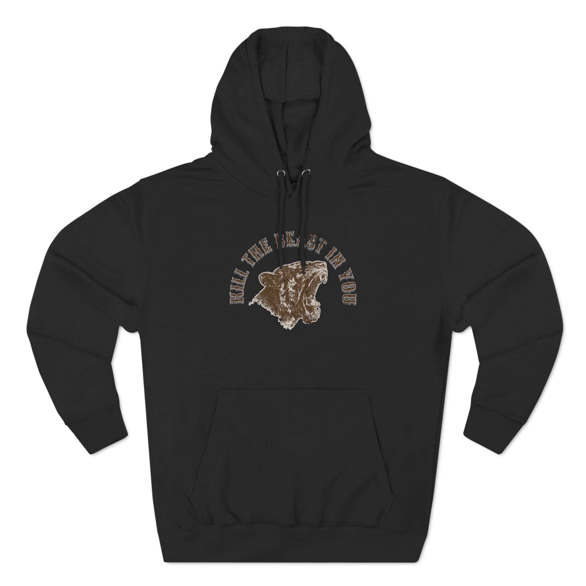 Kill the Beast in You" full zip hoodie