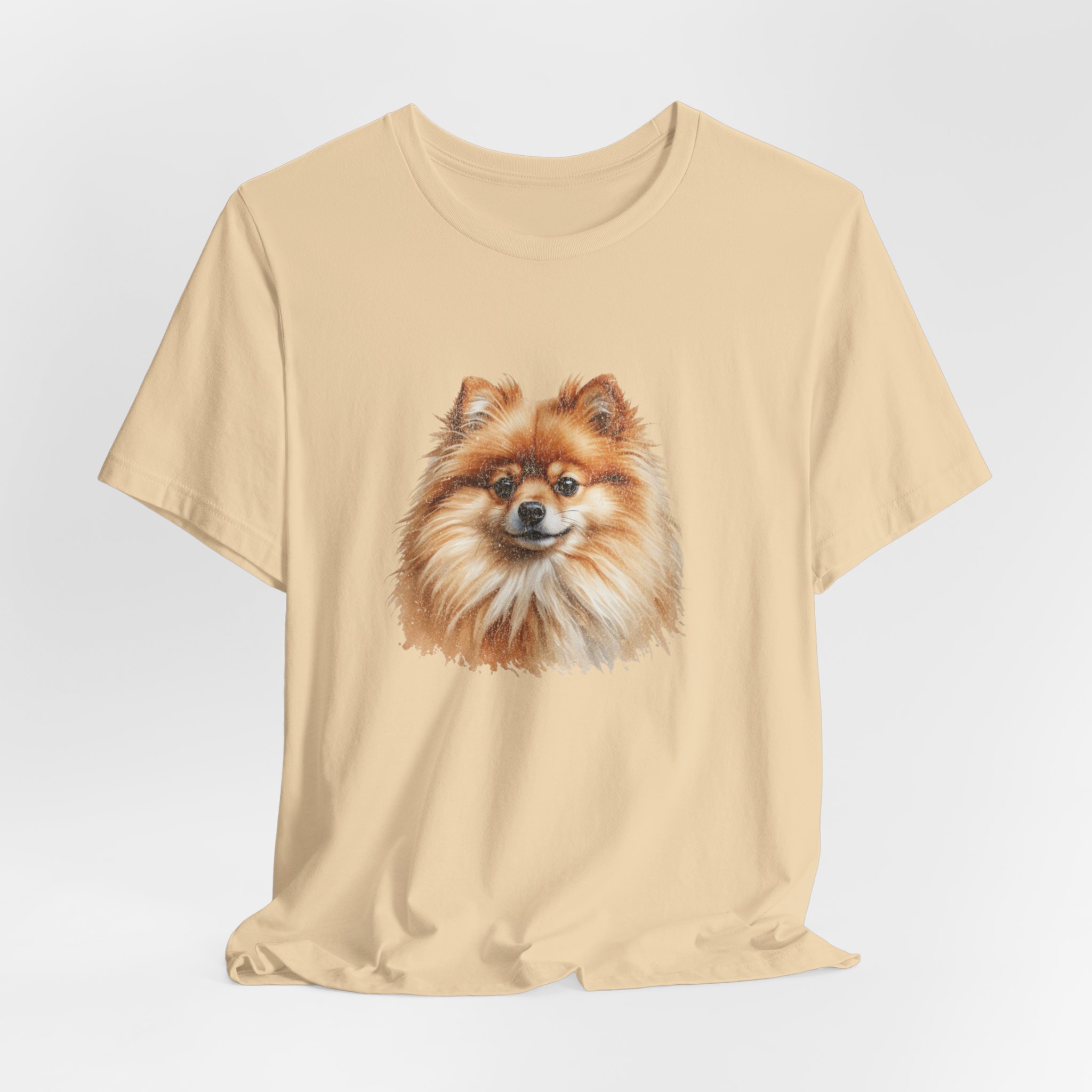 Graphic Pomeranian Dog T-Shirt