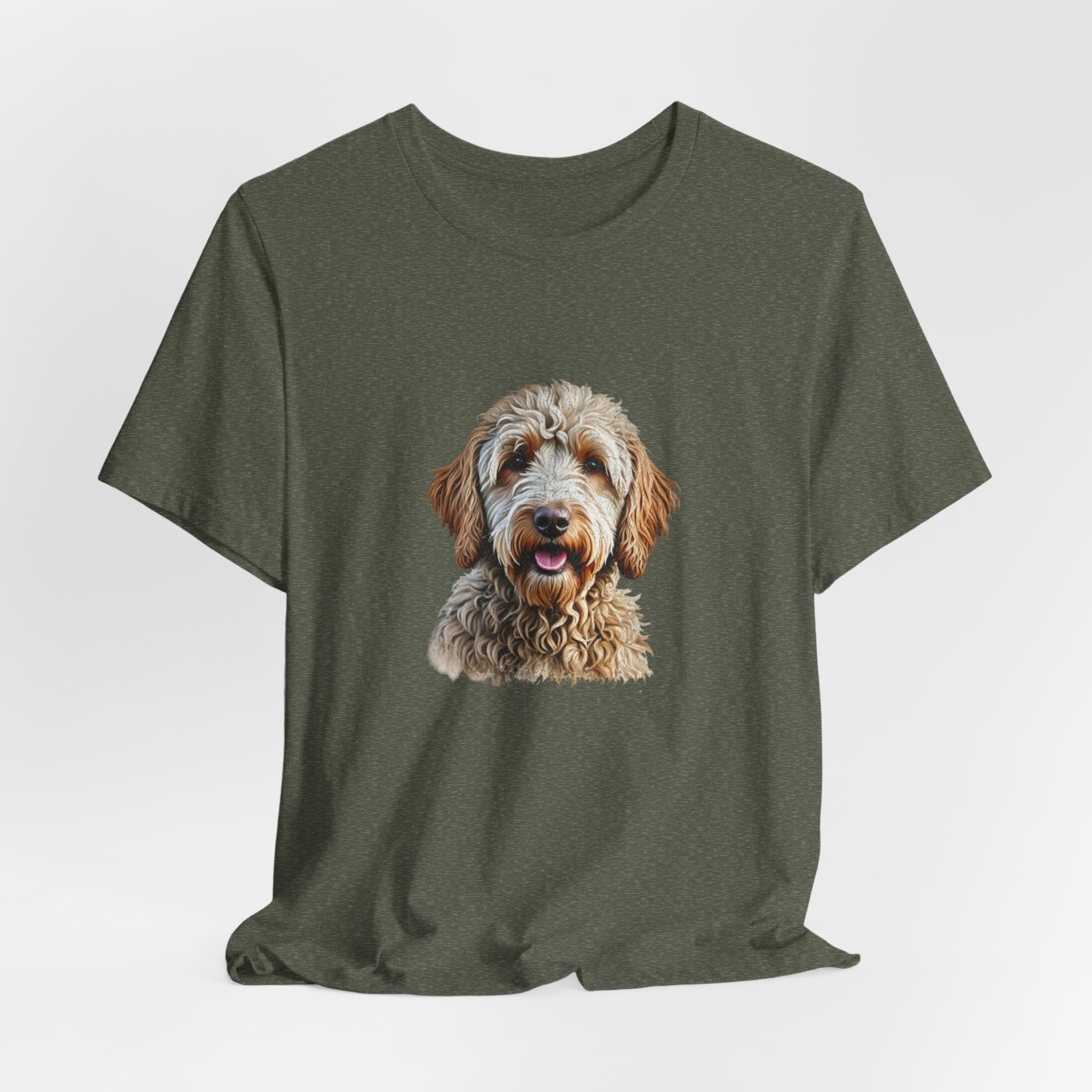 A labradoodle Dog Print T-Shirt