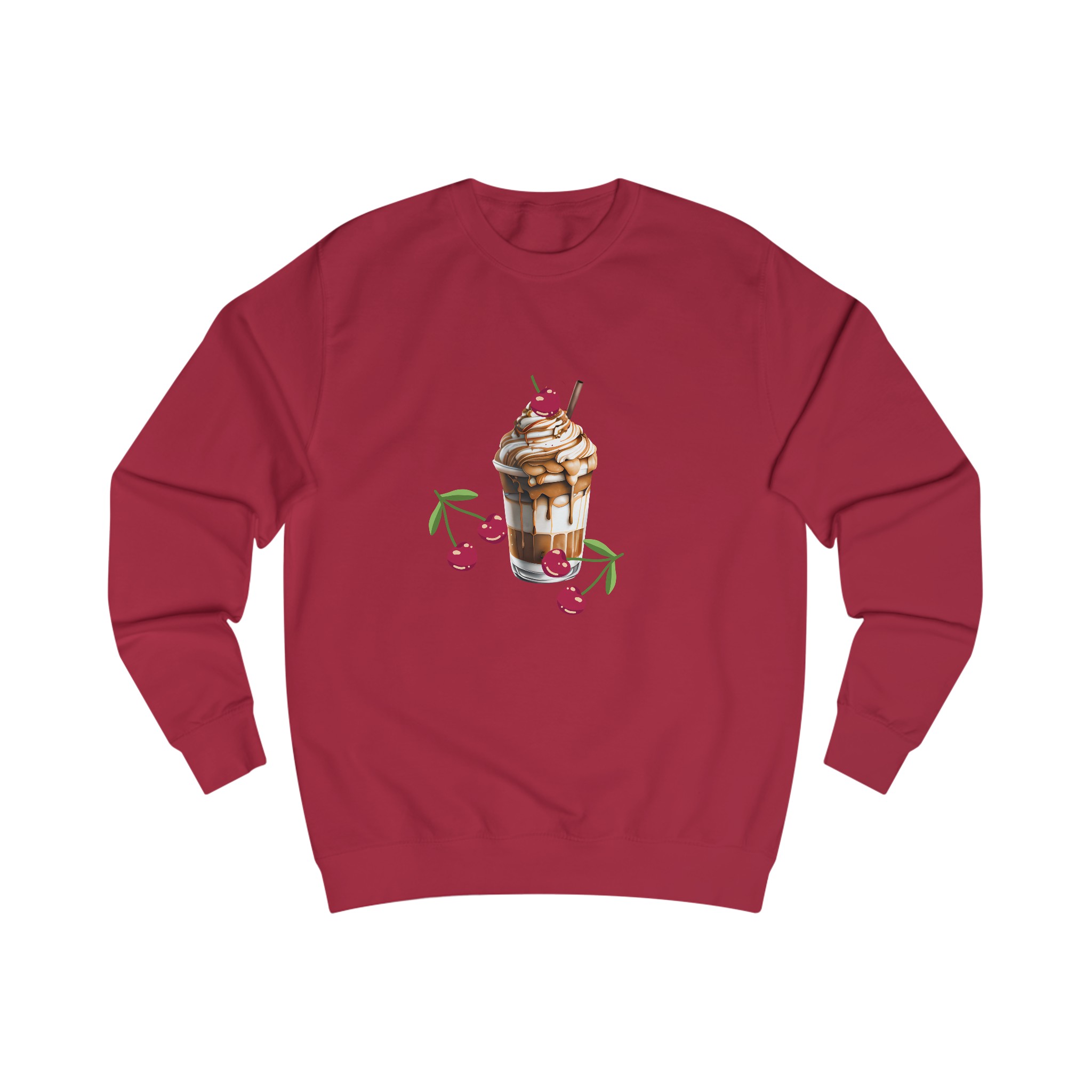  Sweatshirt with Dessert Design