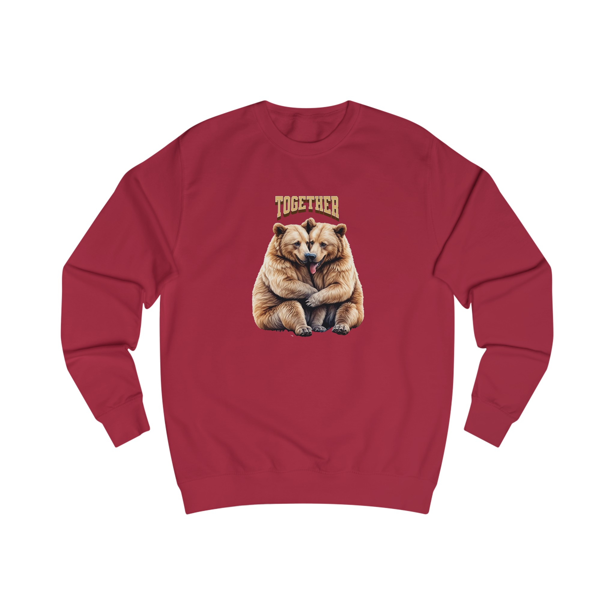 Bear Print Sweatshirt