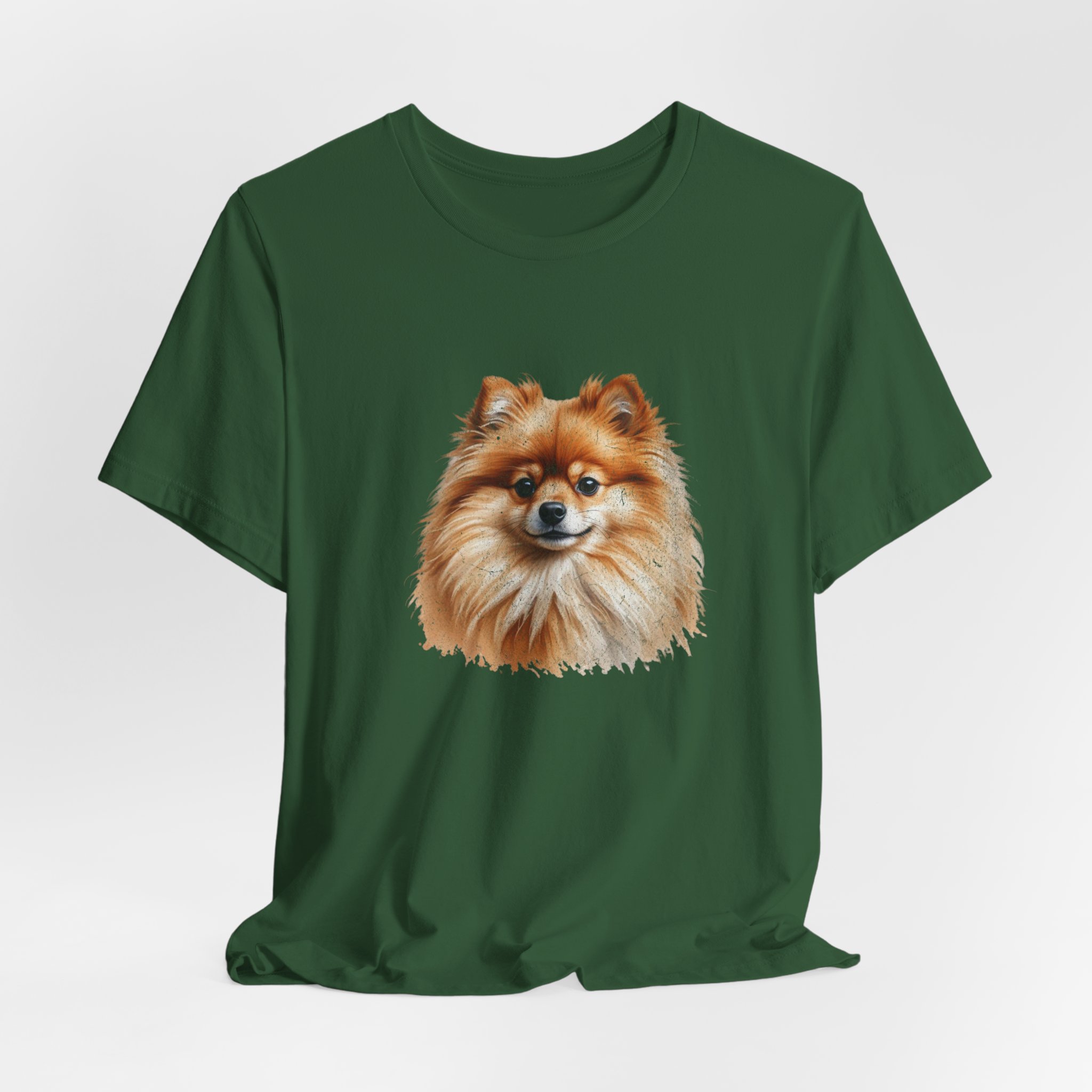 Graphic Pomeranian Dog T-Shirt