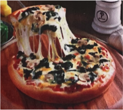 ผักโขมชีส Spinach Cheese Pizza