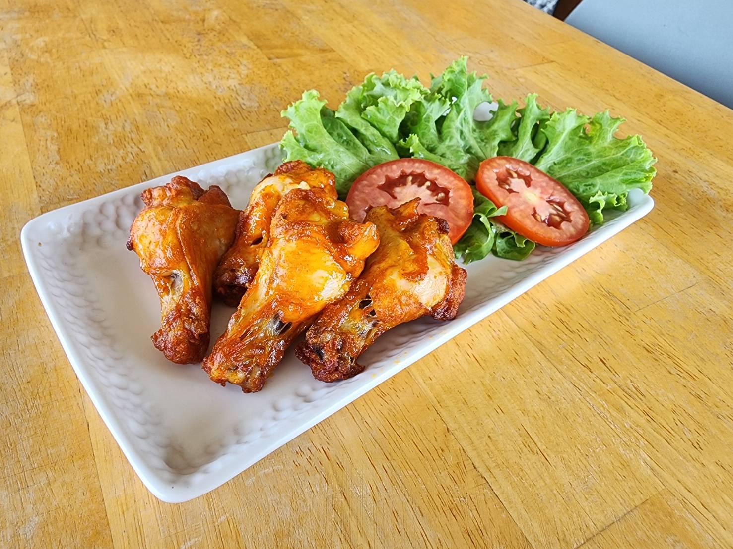 ปีกไก่ทอดไร้น้ำมัน Air fried Chicken wings 