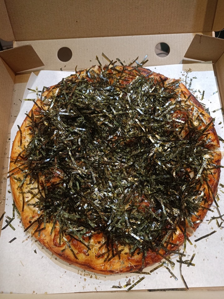 ปูอัดสาหร่าย Kani Seaweed Pizza