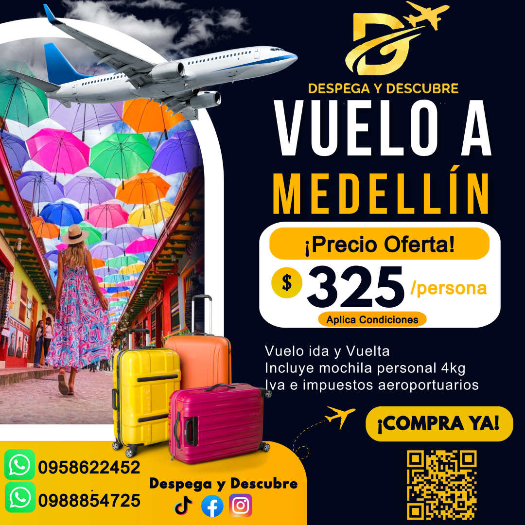 Vuelo a Medellin