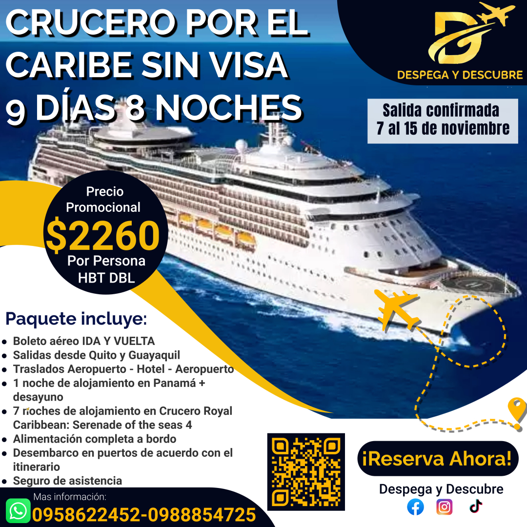 Crucero Por El Caribe Sin Visa