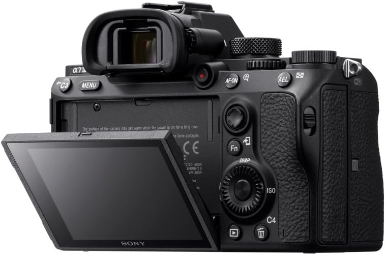  Sony a7 III ILCE7M3/B Full-Frame Mirrorless Interchangeable-Lens Camera with 3-Inch LCD, Body Only,Base Configuration,Black