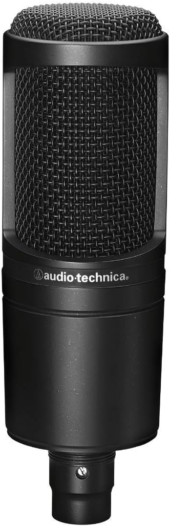 Audio-Technica AT2020 Cardioid Condenser Studio XLR Microphone