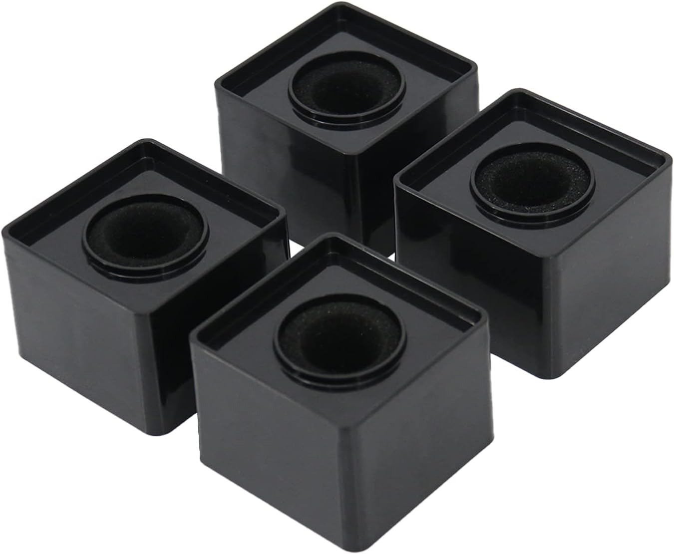 YaeGarden 4-Pack Microphone Flag Station