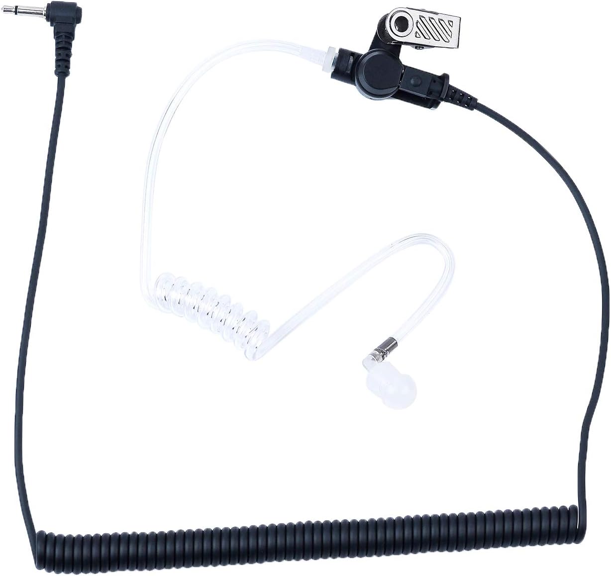 JEUYOEDE 3.5mm Acoustic Tube Earpiece Listen only Headset