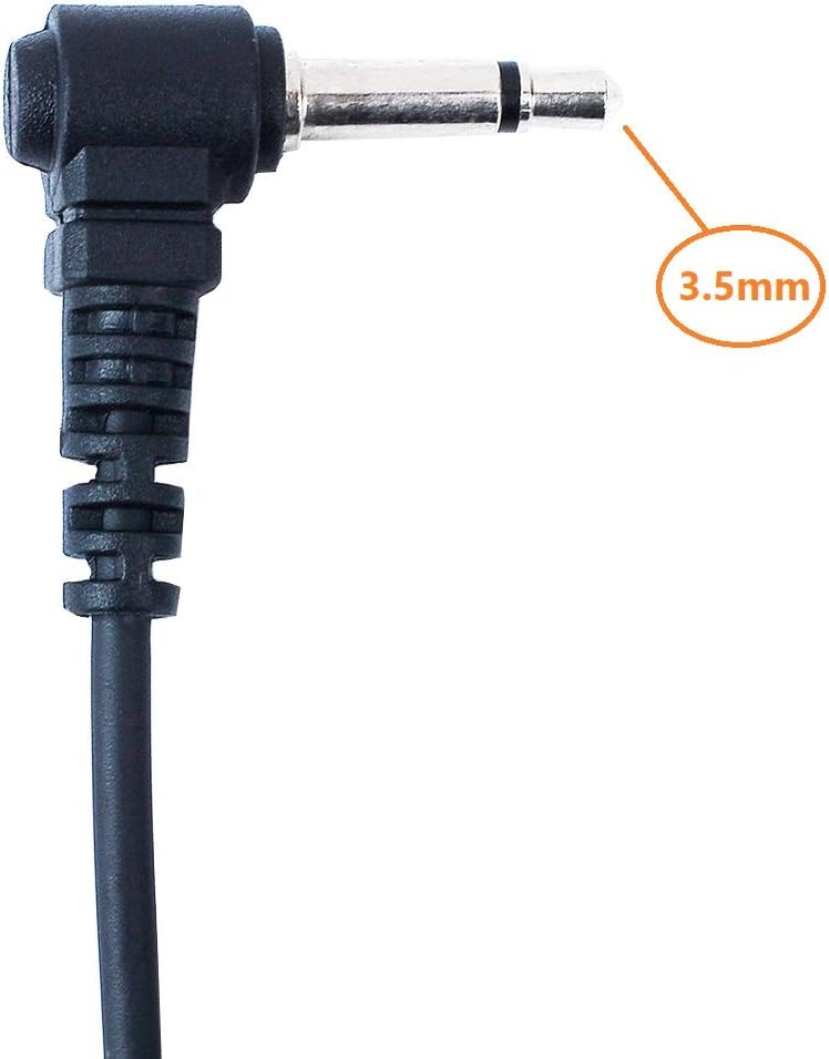 JEUYOEDE 3.5mm Acoustic Tube Earpiece Listen only Headset