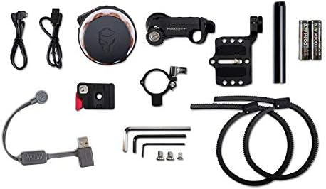 Tilta Nucleus-Nano with P-Tap Cable Wireless Focus Control System to Wirelessly Control The Focus of Most DSLR, Mirrorless, or Cine-Style Lenses on Cage, Gimbal Such as Ronin S/WLC-T04-PC-PTAP-KIT