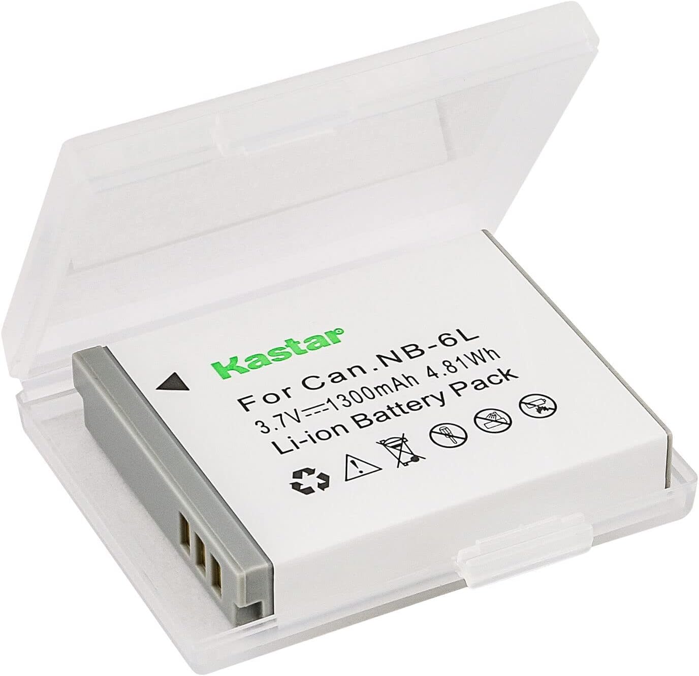 Kastar 4-Pack Battery 3.7V 1300mAh Replacement for Came-TV 4 Headset  