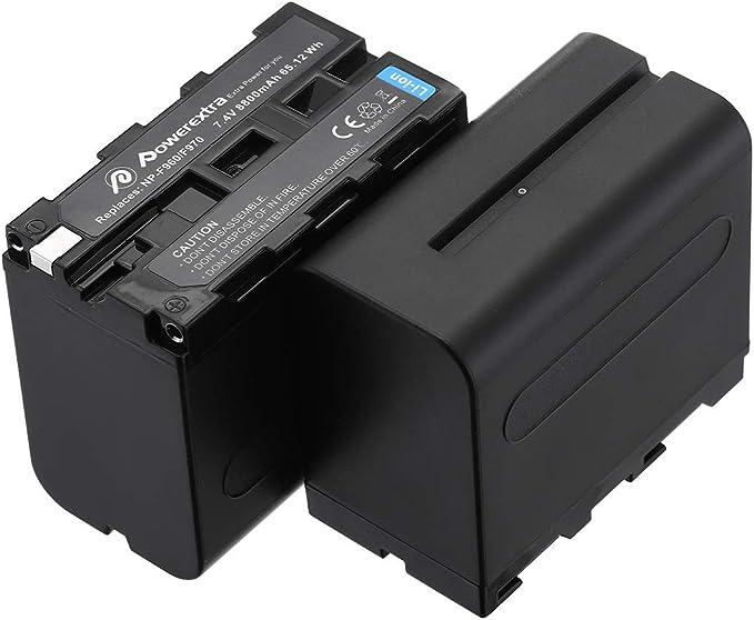 Powerextra 2 Pack Replacement NP-F970 Battery