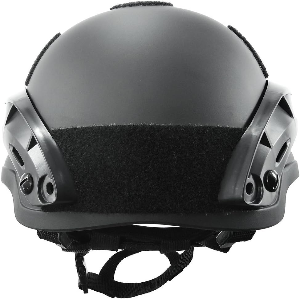 ATAIRSOFT Tactical Airsoft Paintball MICH 2002 Helmet with Side Rail & NVG Mount