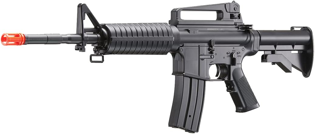Airsoft Gun M4A1 Boys Automatic Electric AEG Airsoft Rifle with Two Airsoft Magazine (Battery Included)-WellFire
