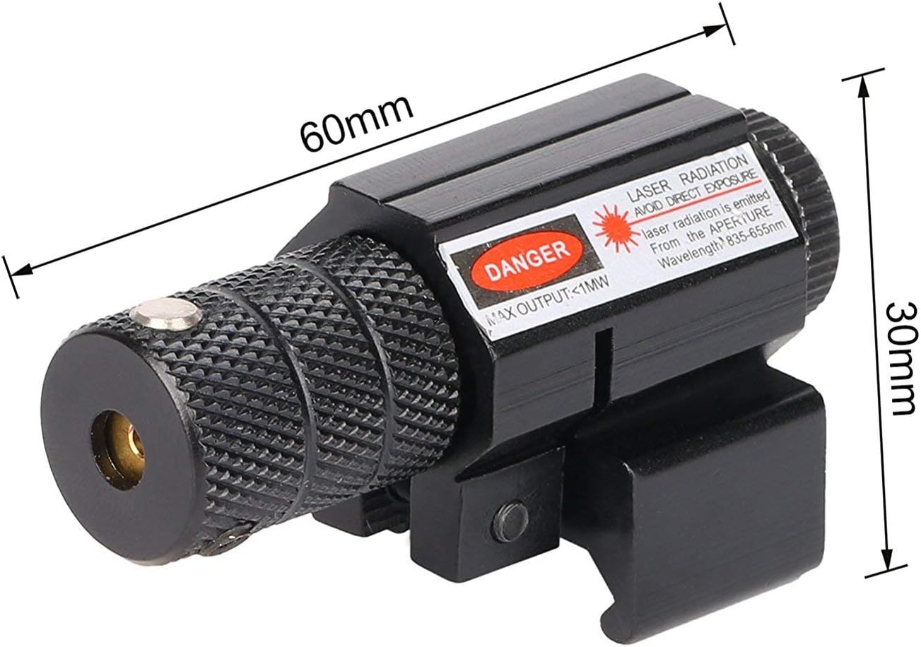 Viiko Red Laser Beam Dot Sight Scope Rifles Pistols Lazer Laser Handguns Picatinny Mount