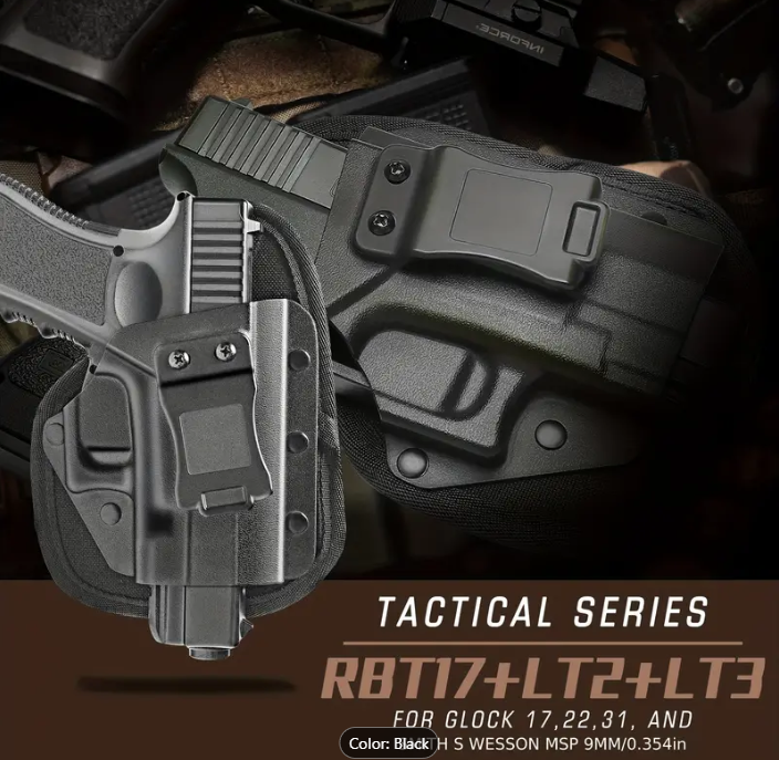 Quick Draw Left/Right Interchangeable Tactical Stealth Nylon Waist Holster Quick Draw G Holster